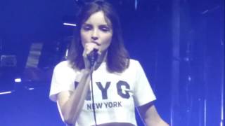 Chvrches TETHER Radio City - Multiple Cameras - edited HD video - Full Song New York City 2016