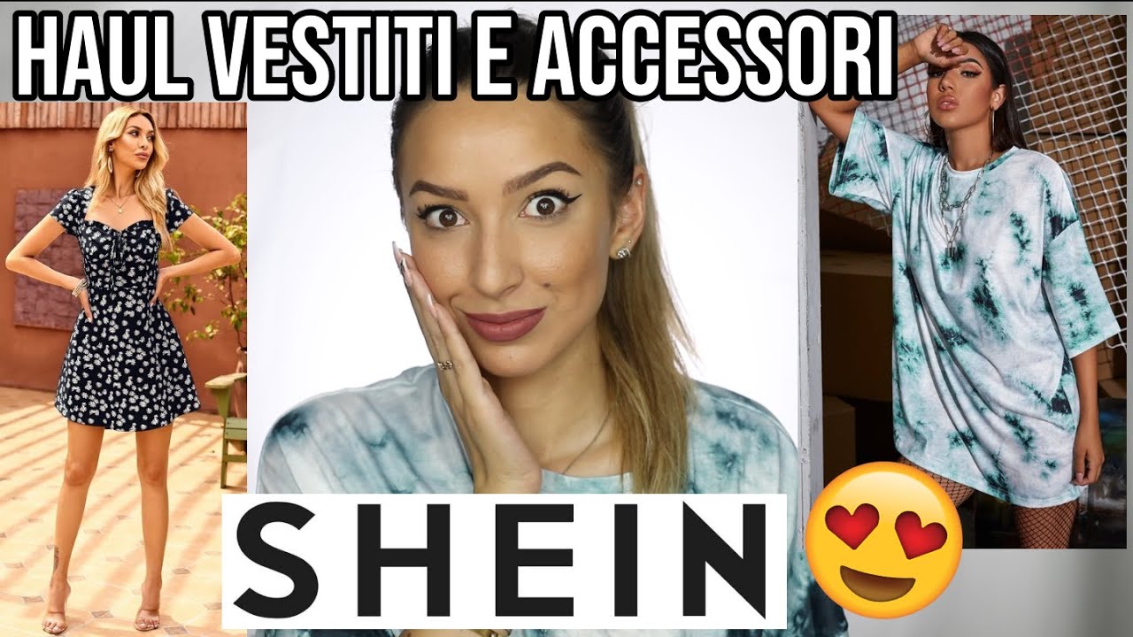 HAUL SHEIN VESTITI E ACCESSORI😍 - YouTube
