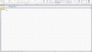 Microsoft Excel 2010 Level One Video 7 Create new, Save and Close Files