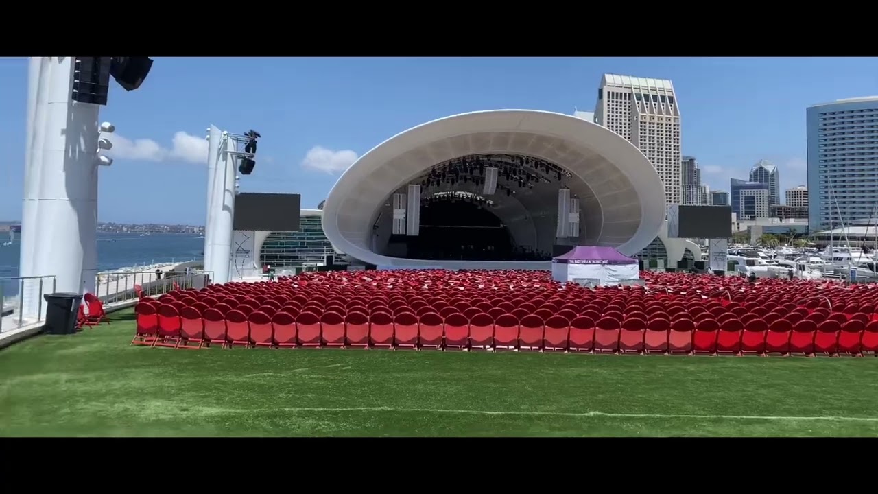SAN DEIGO :THE RADY SHELL at Jacobs Park/Places to Visit/Live Music Avenue.