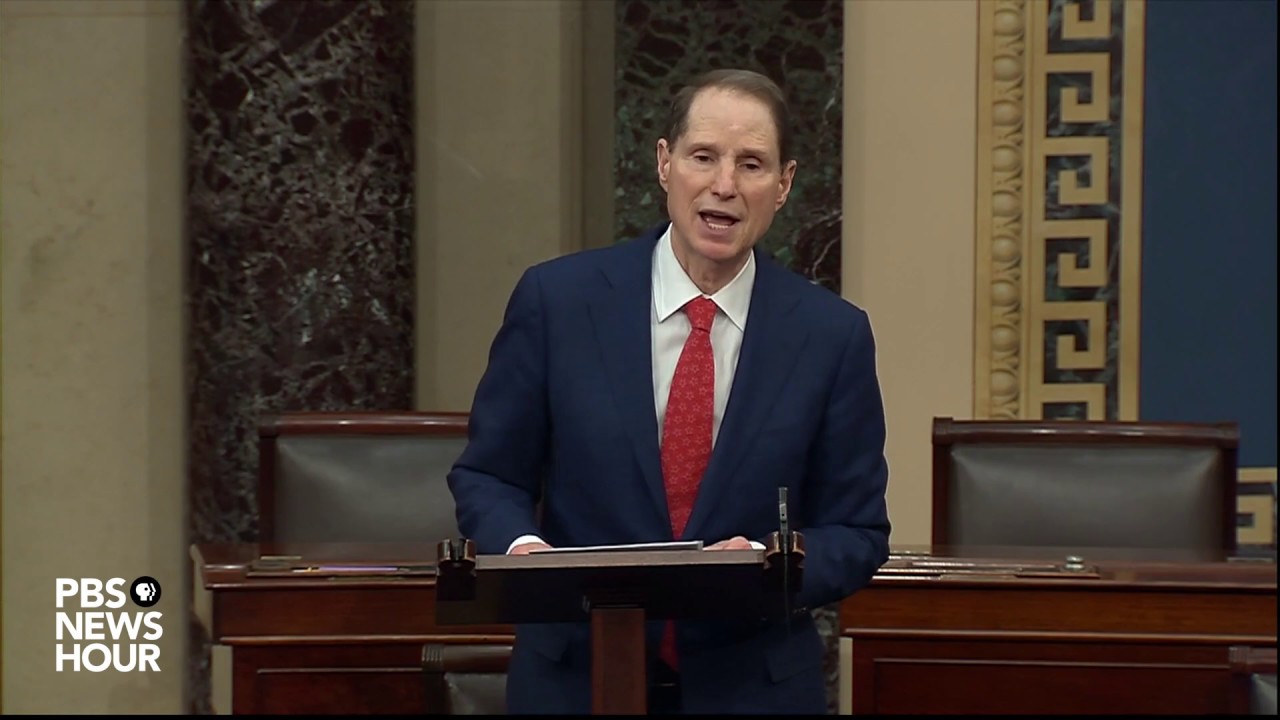 WATCH: Sen. Wyden's full statement on Trump's impeachment trial | Trump impeachment trial - YouTube
