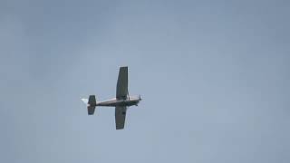Plane spotting at trolley line park in Wadsworth Ohio