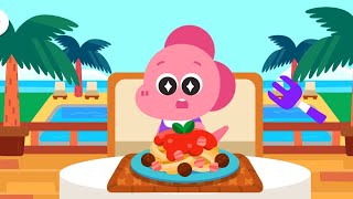 Let's make delicious 🍳 🥚 egg with coco | Cocobi Cooking Games #cocobi #gameplay screenshot 5