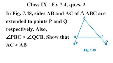 CBSE NCERT CLASS 9 MATHS EXERCISE 7.4 QUESTION 2 | class 9 maths ex 7.4 ques 2