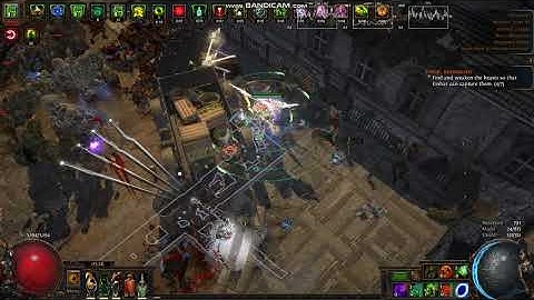 Path Of Exile 3.11 [Harvest] Poison BV Assassin - t16 map showcase (with poison sextant)