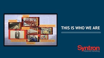 Syntron Material Handling: THIS IS WHO WE ARE