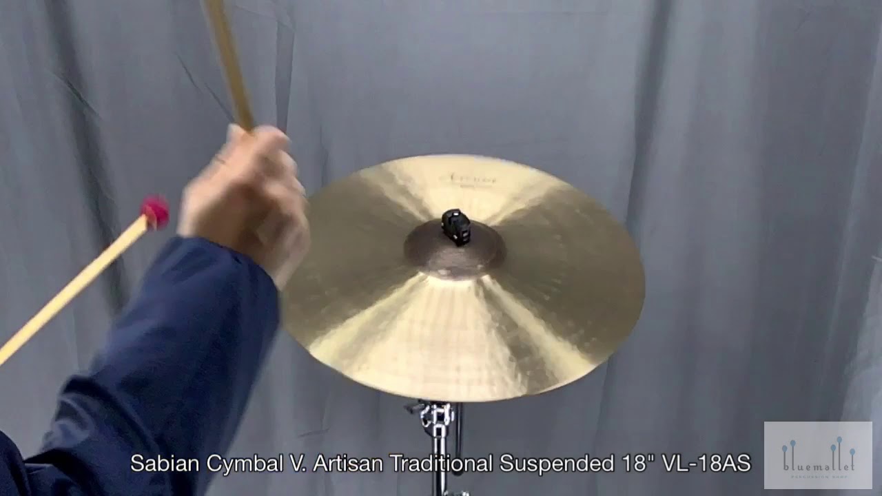 Sabian Cymbal V. Artisan Traditional Suspended 18
