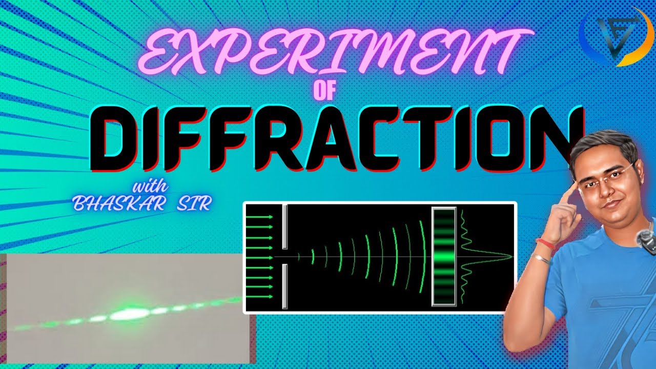 Video Diffraction Diffraction experiment with explanation || Bengali + English || Concept ...