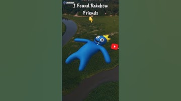 😶‍🌫️I Found Big Rainbow Friends 😱 on google earth and google maps 🌎! #shorts #ese8927 #earth
