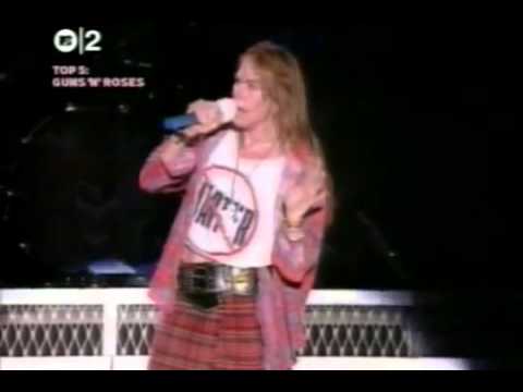 Guns N Roses Live And Let Die Live At The Wembley Stadium London Uk 1991 Pro Shot