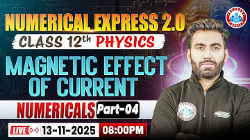 Magnetic Effect of Current | Numericals Part 4 | Class 12 Physics | UP Board English Medium RWA