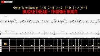 Buckethead - Thorne Room [Guitar Tabs]