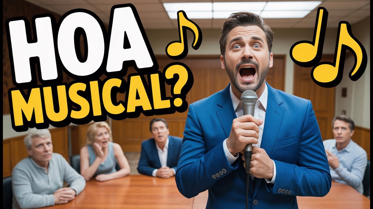 This HOA Meeting Became a Full-Blown Musical — I’m Still Shocked! 🎶🔥