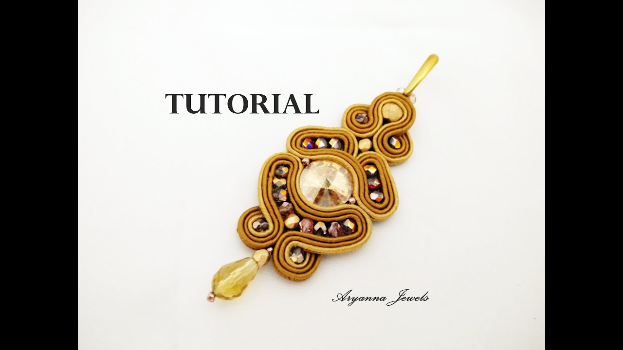 TUTORIAL SOUTACHE ORECCHINI ARIZONA
