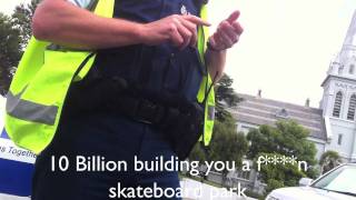 KOSLongboarding - Longboard hating cop.