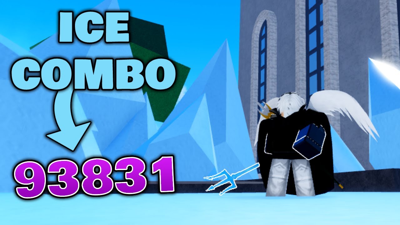 17k dmg ice combo in blox fruits #fyp #bloxfruits #combo #ice #bloxfru, Ice