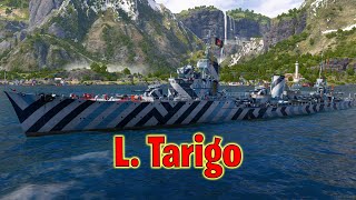 Meet The L  Tarigo! Tier 6 Italian Destroyer (World of Warships Legends)