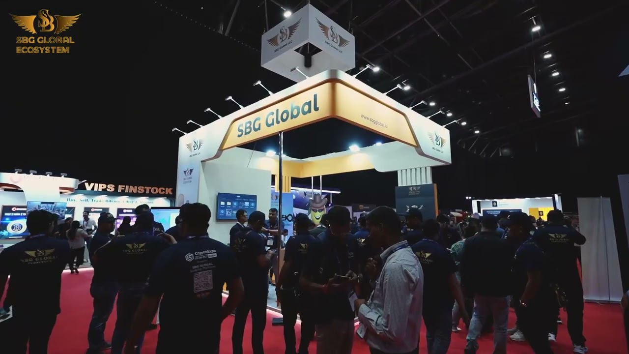 SBG GLOBAL CRYPTO EXPO MARCH 2023, (MOST TRANSPARENT AWARD)