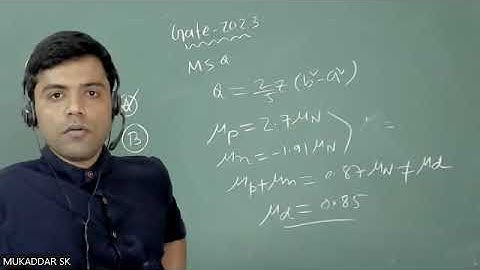 GATE 2023 Q. 29 Nuclear Physics solution