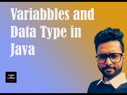 Variables and Data Types in Java . Java Basics . ICSE class 9 & Class 8