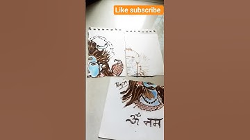 mahadev drawing 🙏#art #drawing #mahadev #shiv #shorts #youtubeshorts #shortvideo #viral #video