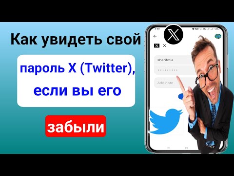 Как увидеть свой пароль X (Twitter), если вы его забыли |  Как восстановить пароль Twitter