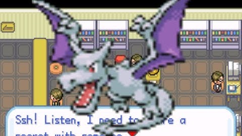 How To Get Aerodactyl in Pokémon FireRed/LeafGreen Version