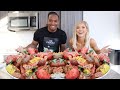 COOKING WITH CHARLES AND ALYSSA | HOW TO MAKE A SEAFOOD BOIL