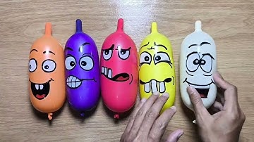 Making Slime with Funny Balloons - Satisfying Slime video - FlexFlow Live 382