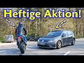 Motorrad fliegt aus Kurve, Geisterfahrer und heftige Vollbremsung| DDG Dashcam Germany | #360