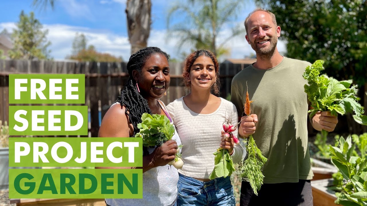 Grow Your Own Food with The Free Seed Project! YouTube