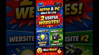 2 Useful Websites Jo Laptop & PC User Ko Zaroor Pata Honi Chahiye 😱