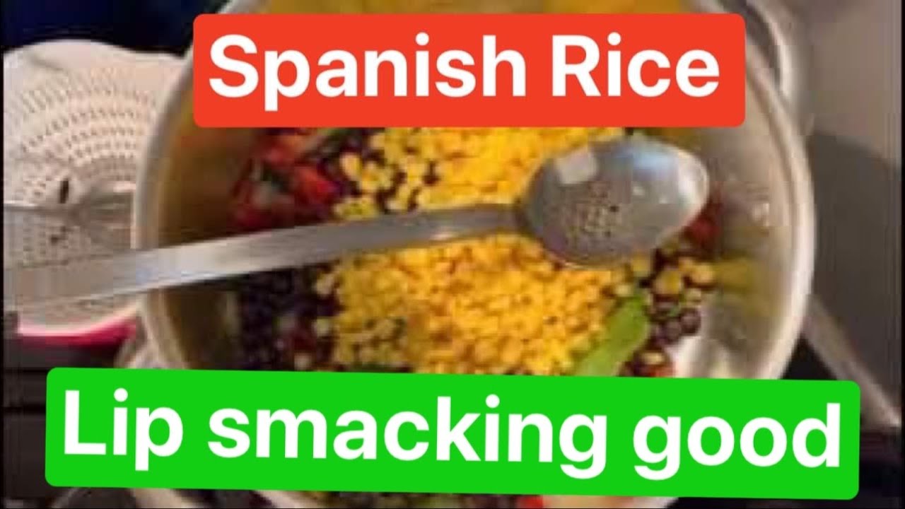 Spanish Rice #soup lip smacking good #mixitup get recipe - YouTube