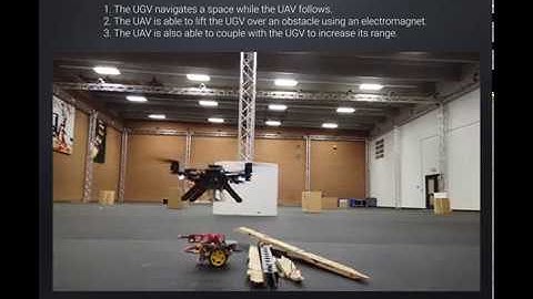 Autonomous Coupling of a UAV and UGV