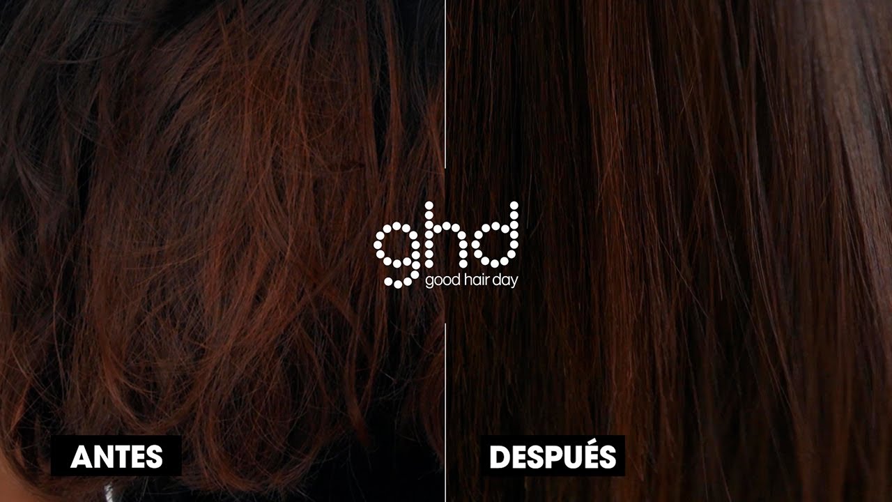 Tutorial peinado ghd | Cómo sellar y reparar las PUNTAS ABIERTAS | ghd rehab  - YouTube