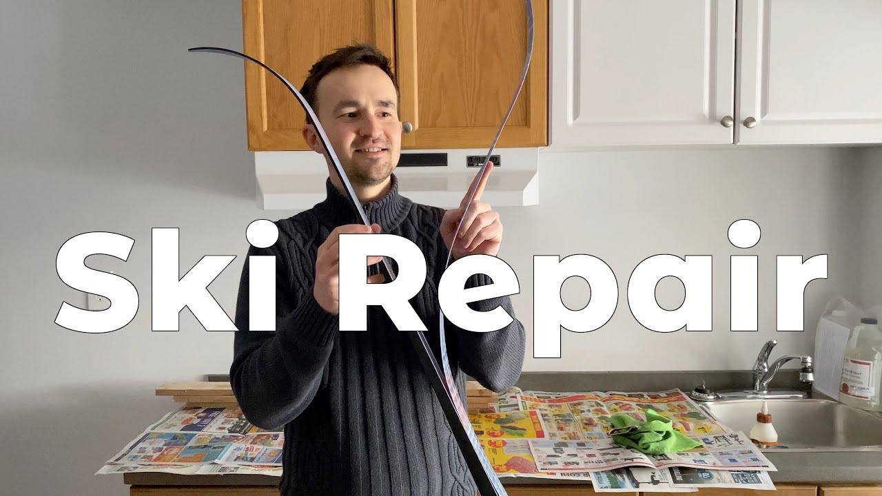 Ski Repair Delaminated Skis YouTube