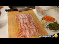 How to cook thin slice pork with vegetables easy way of cooking