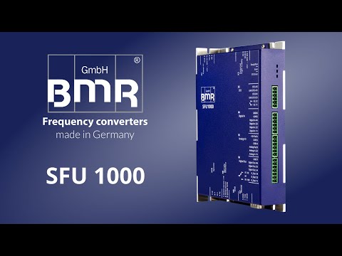 Der neue Frequenzumrichter SFU1000 von BMR