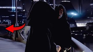 There is literally ANOTHER SITH just off-screen here