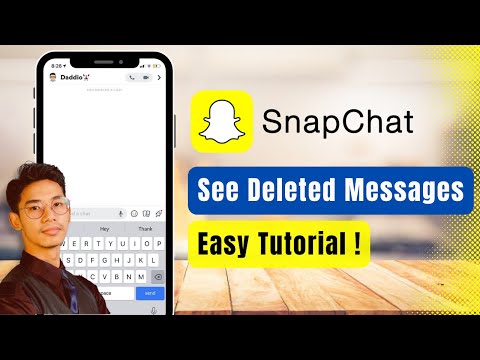How To See Deleted Messages On Snapchat !