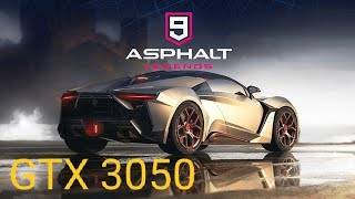 Asphalt 9  Legends 2023 Gameplay | gtx 3050 | Asus Tuf Gaming