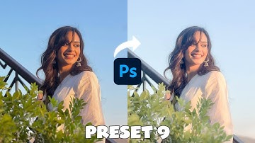 Bright & Airy #9 | Photoshop Color Grading | Complete Tutorial ✅