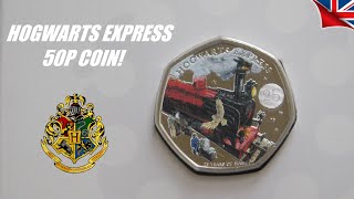 Hogwarts Express 50p Coin! #HARRYPOTTER