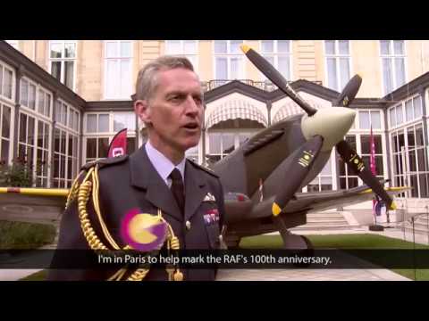 RAF100 | UK and French Chiefs mark special bond - RAF100 | UK and French Chiefs mark special bond