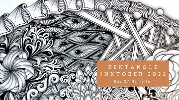 Zentangle Inktober - Day 27 - Narfello