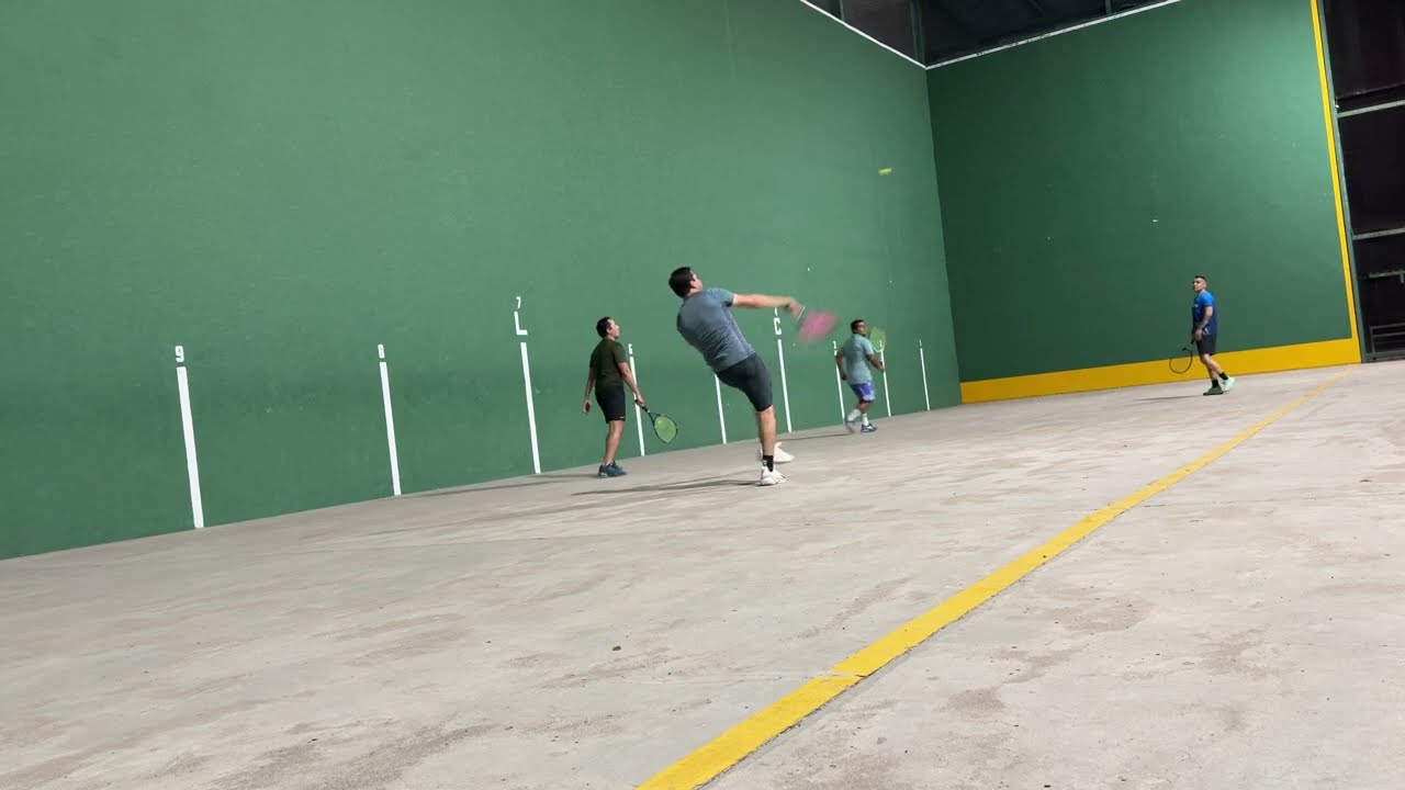 Tregua de FRONTENIS PREOLIMPICO 🟡 Cortázar-César 🆚 Julio-Miguel