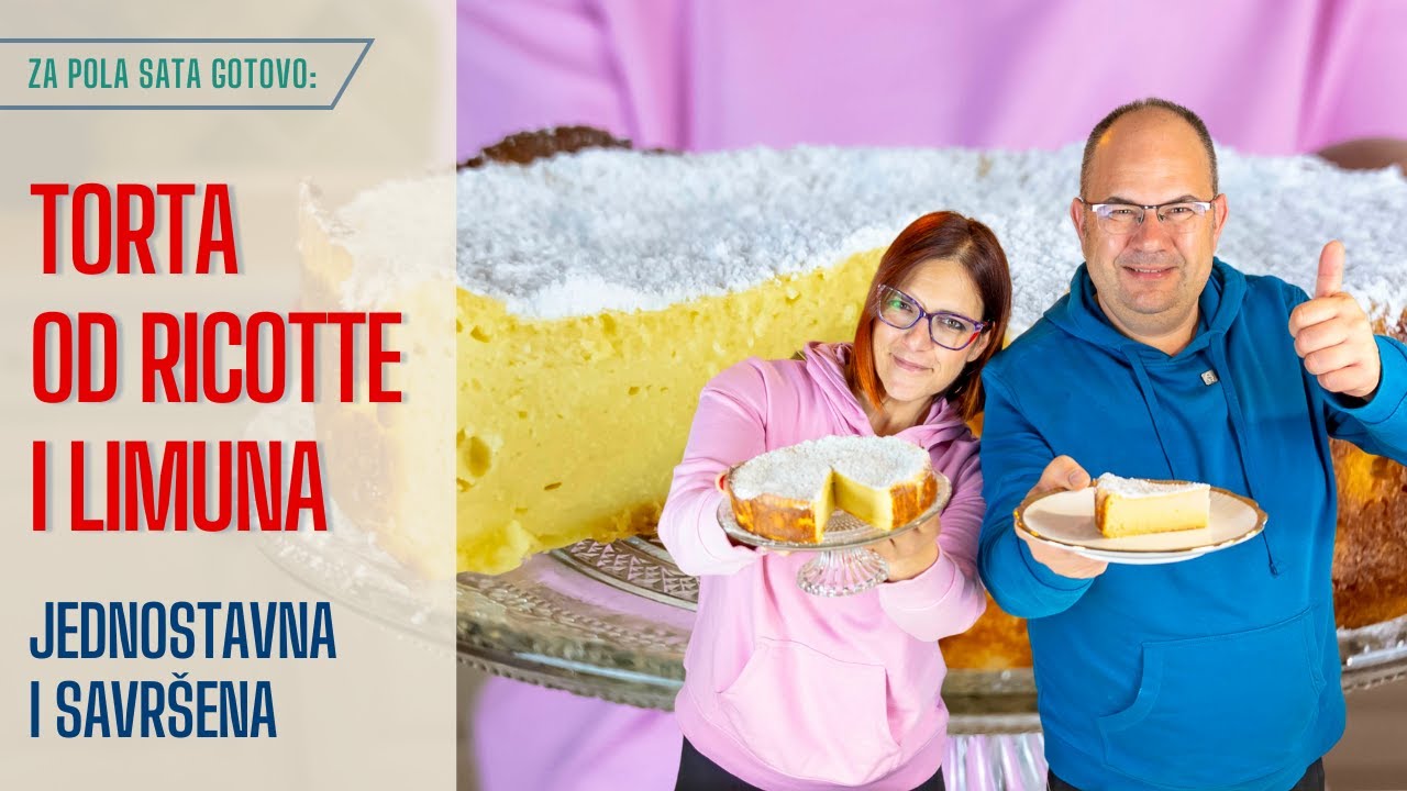 TORTA OD RIKOTE I LIMUNA: Jednostavnija i bolja od svakog cheesecakea! (RECEPT)