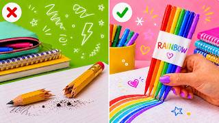 Full These School Hacks Are Lowkey Genius 🤫✨ School Supply Glow-Up You NEED to See! Update