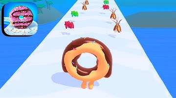 HOT DONUT 3D ALL LEVELS GAMEPLAY ANDROID,IOS (PART 1)