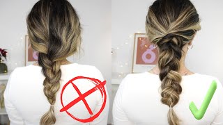 STOP doing Your BRAID like this ❌ TRY This BRAID HACKS Instead